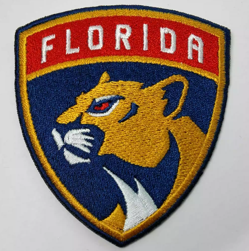 Florida Panthers Logo Iron on Patch 7.9cmx7cm...